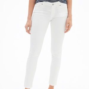 Gap Optic White Skimmer Legging Jeans